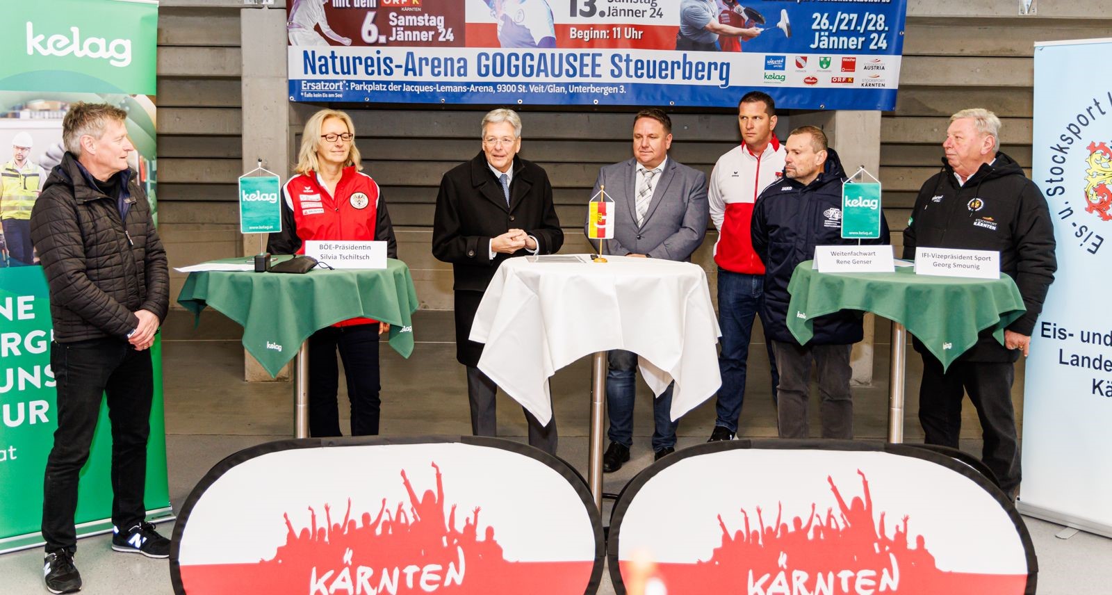 Pressekonferenz zur Europameisterschaft im Weitenwettbewerb